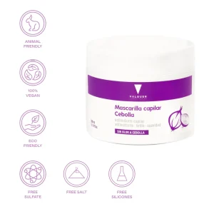 mascarilla de cebolla valquer