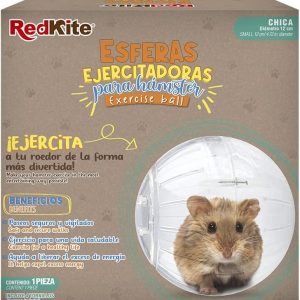 Red Kite Esfera Ejercitadora para Hámster y Animales Pequeños, Transparente