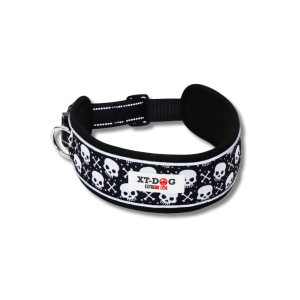 🐕 Collar para Perros XT-DOG Calavera Negra | Resistente, Cómodo y Seguro 🖤💀