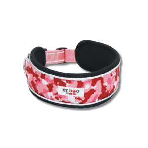 🐕 Collar para Perros XT-DOG Camuflaje Rosa | Resistente, Cómodo y Seguro 🌸🐾