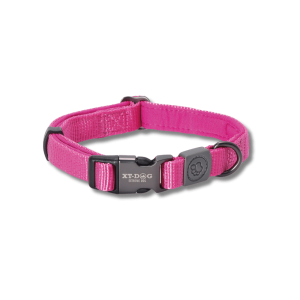 🐕 Collar para Perros XT-DOG Nylon y Neopreno Rosa | Resistente, Cómodo y Seguro 🌸✨